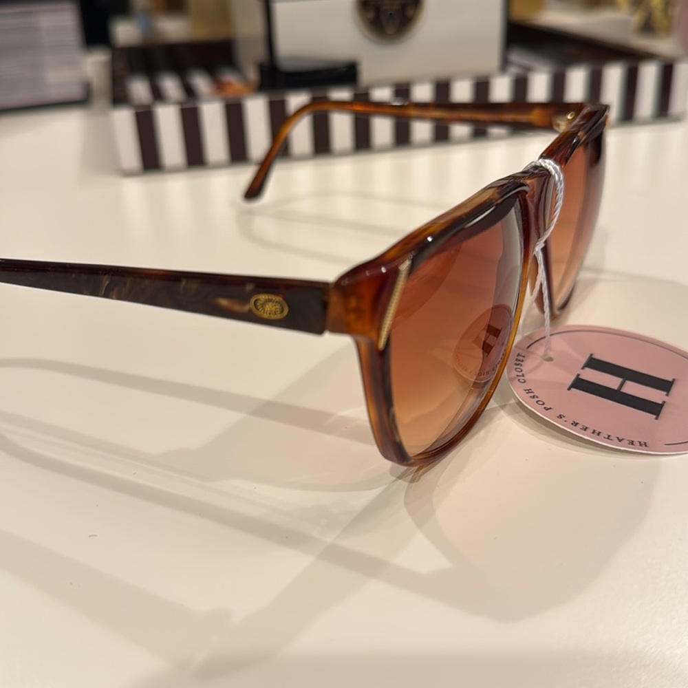 Anne Klein Brown Sunglasses - Picture 2 of 6